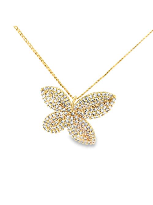 Dea gold crystal necklace<BR/>